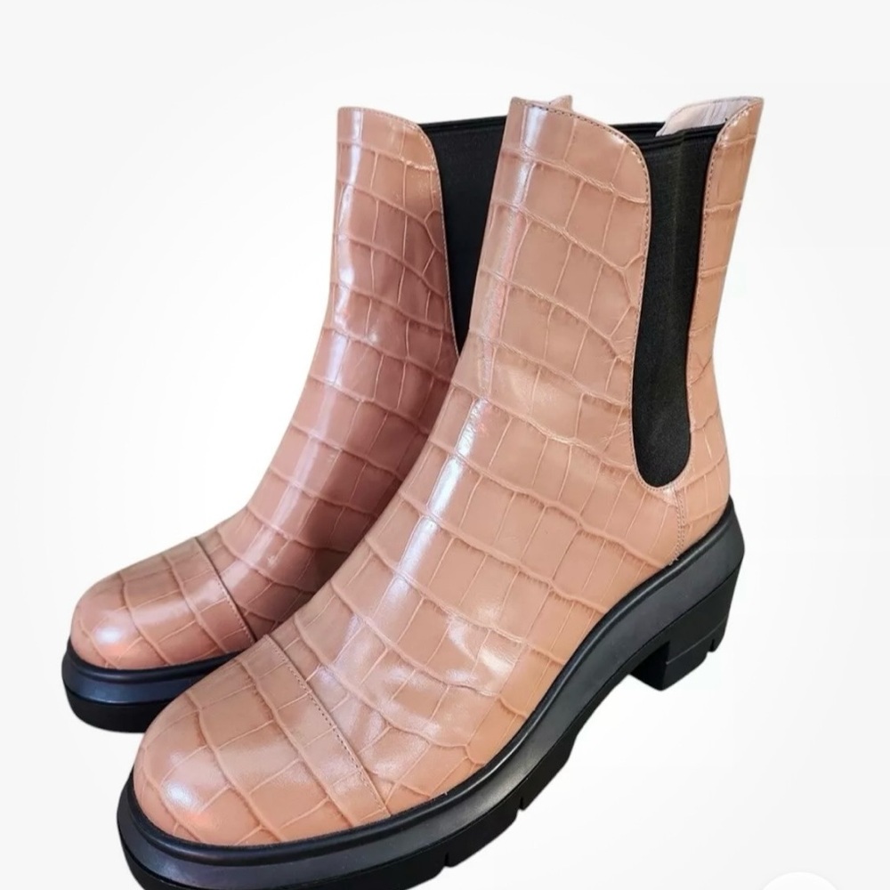 Stuart Weitzman Leather Booties